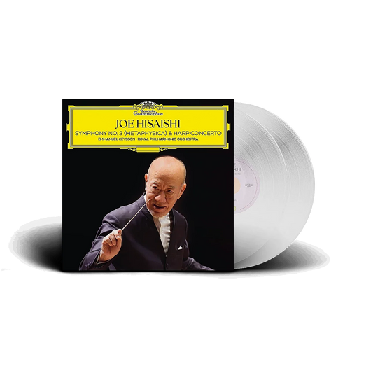 Joe Hisaishi - Symphony No.3, Metaphysica; Harp Concerto (Crystal Clear Vinyl)