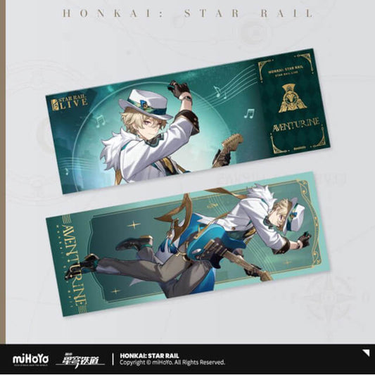 Aventurine – Honkai: Star Rail LIVE Series Holographic Ticket