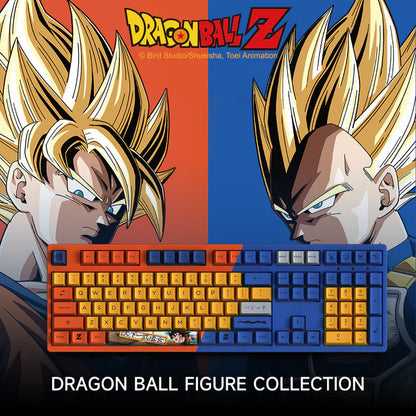 Akko 108K Dragon Ball Goku 3108 Pink Switch Keyboard