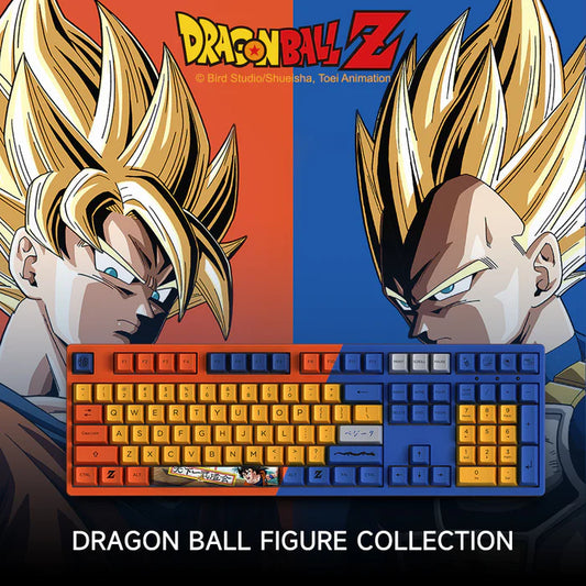 Akko 108K Dragon Ball Goku 3108 Pink Switch Keyboard