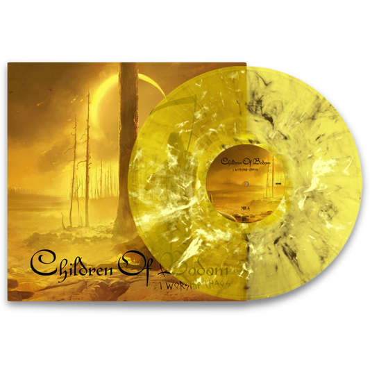 Children Of Bodom – I Worship Chaos (Transparent Yellow w/ White & Black Marbled Vinyl)
