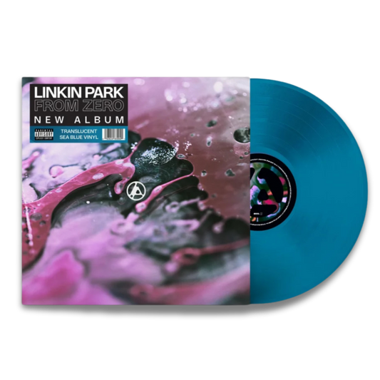 Linkin Park – From Zero (Blue / Transparent Petrol Vinyl)