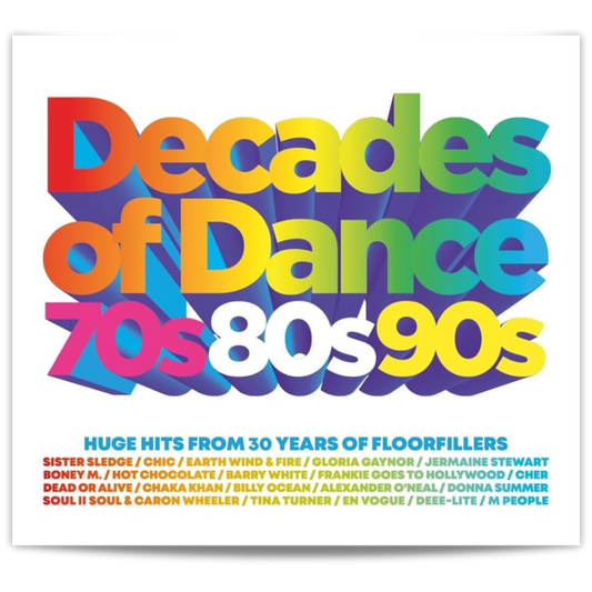 Decades Of Dance: 70's 80's 90's (3CD)