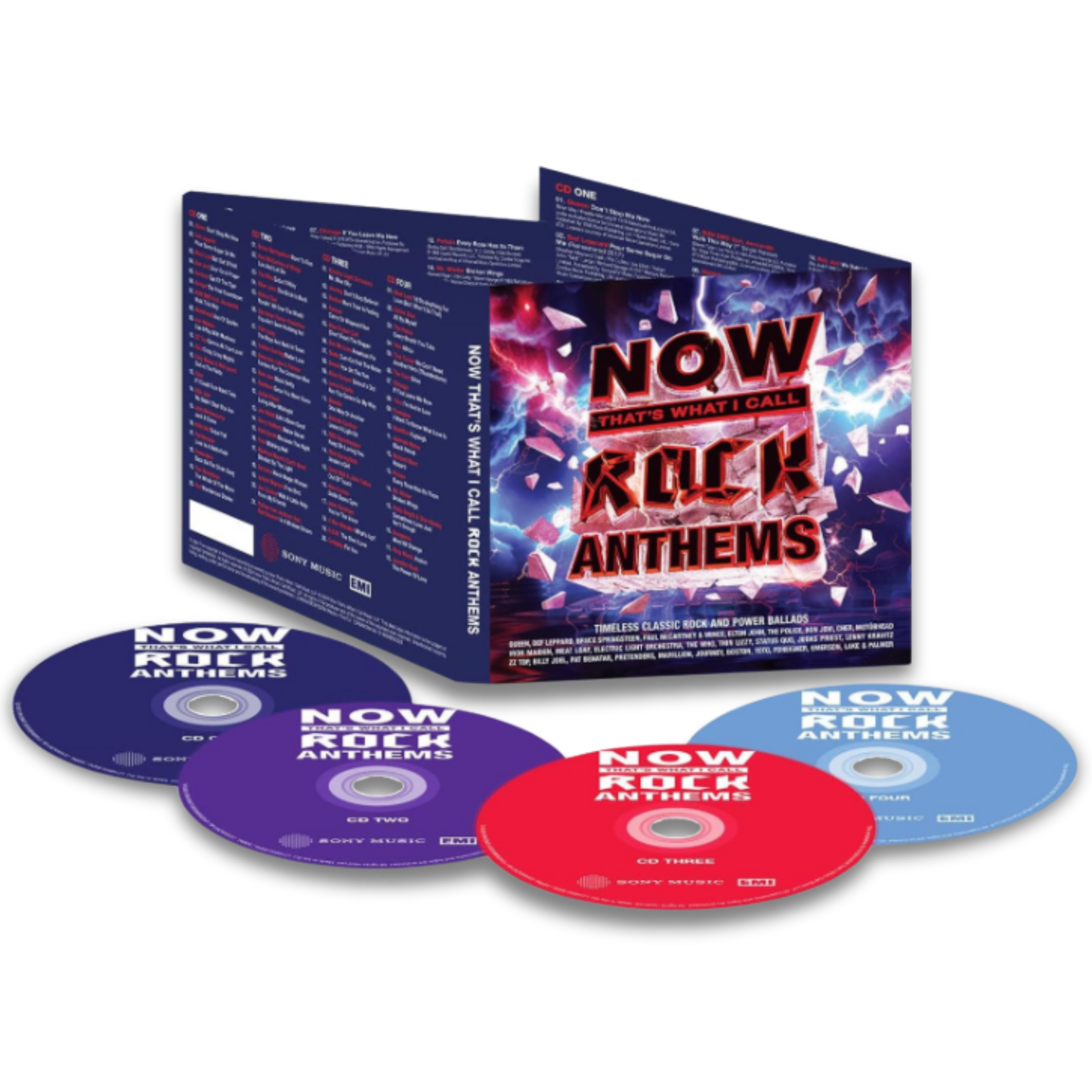 Now That's What I Call Music Rock Anthems (4CD)