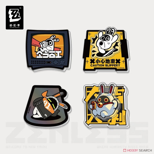 Bangboo – Zenless Zone Zero Equalizing Series Acrylic Fridge Magnet Set