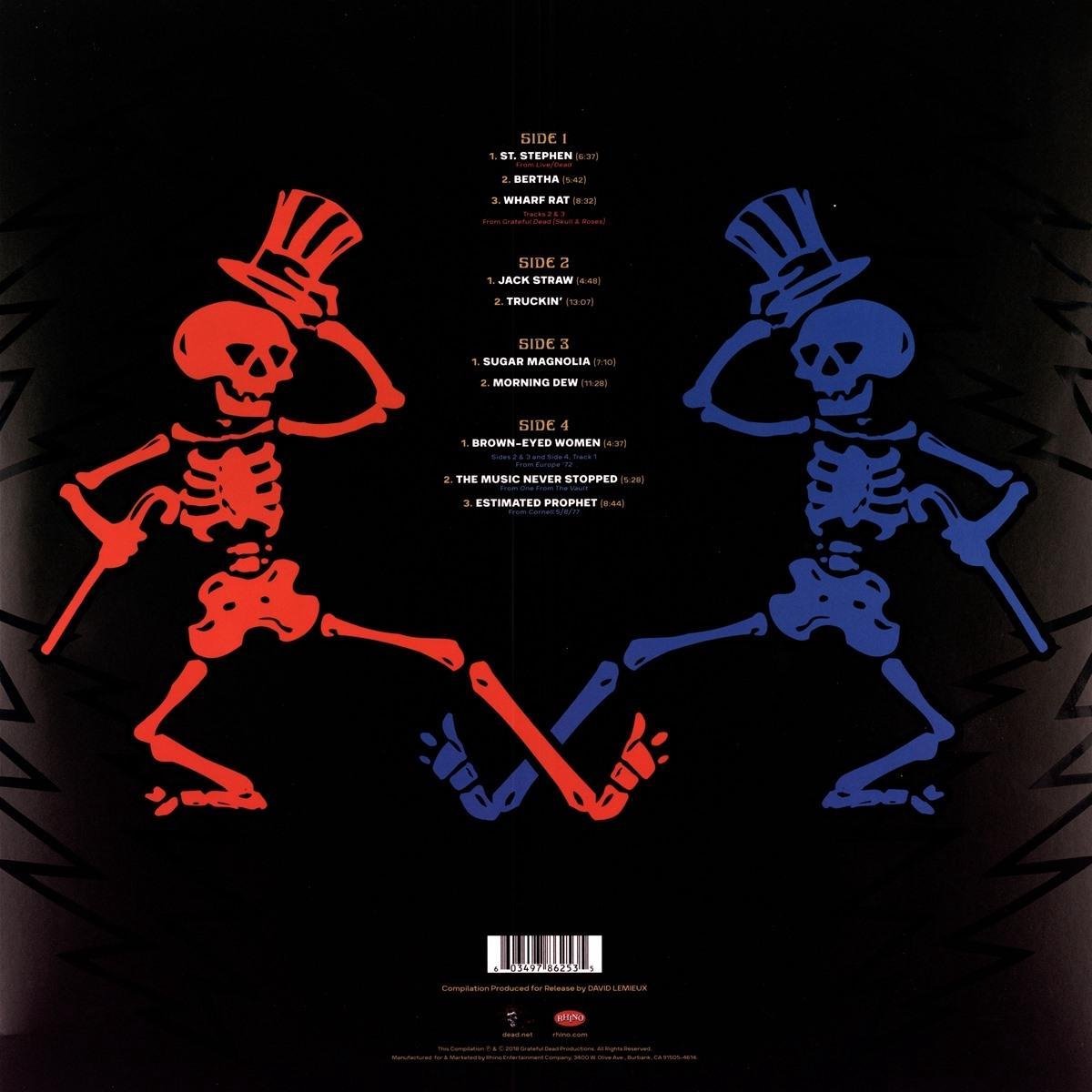 Best of the Grateful Dead Live: 1969-1977 THE GRATEFUL DEAD(2LP)