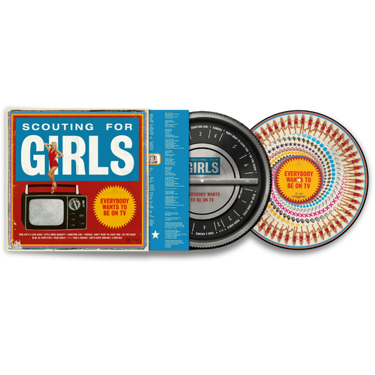 Scouting For Girls – Everybody Wants To Be On TV (2LP, Picture Disc & Zoetrope Vinyl, 15th Anniversary)