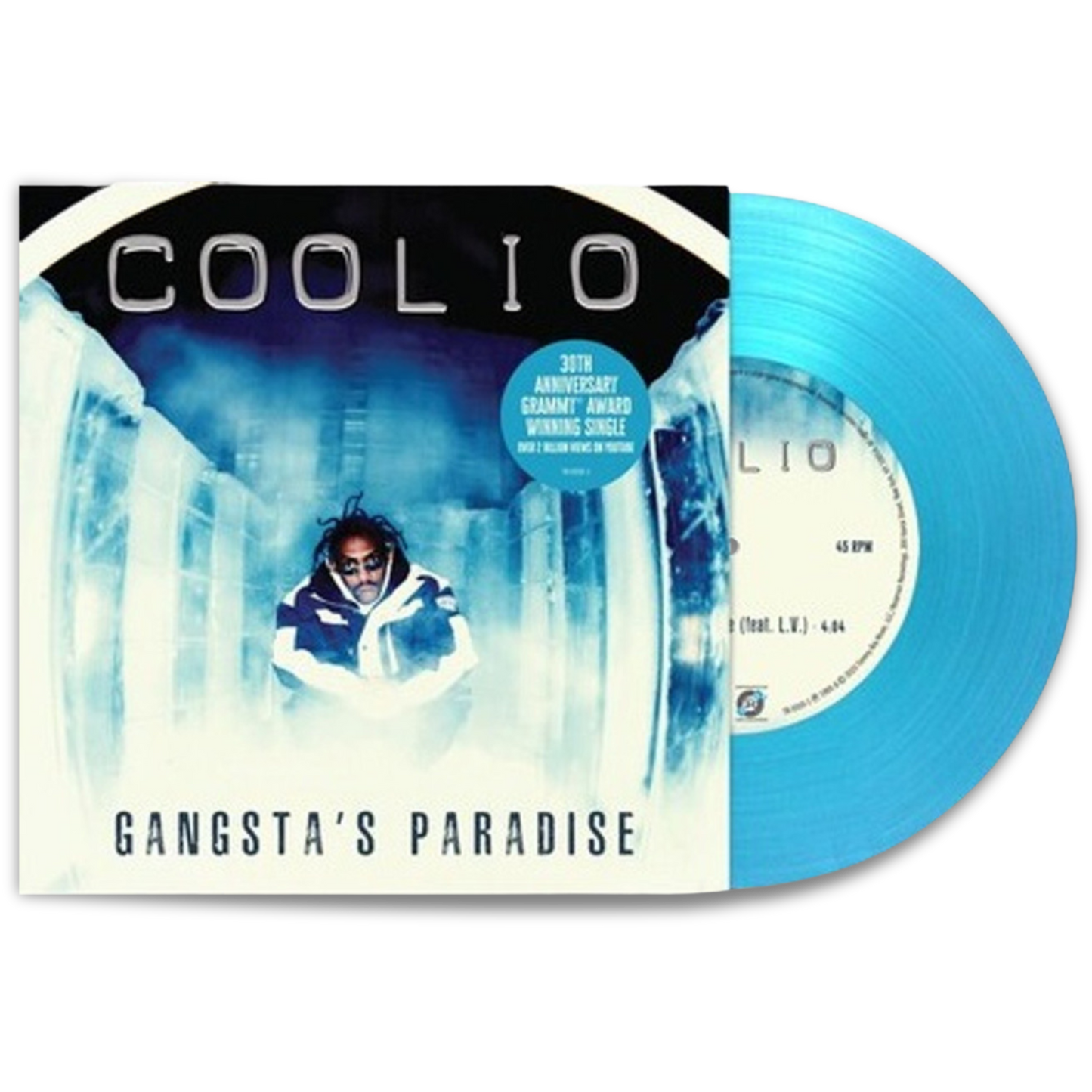 Coolio – Gangsta's Paradise (7" Blue Vinyl)