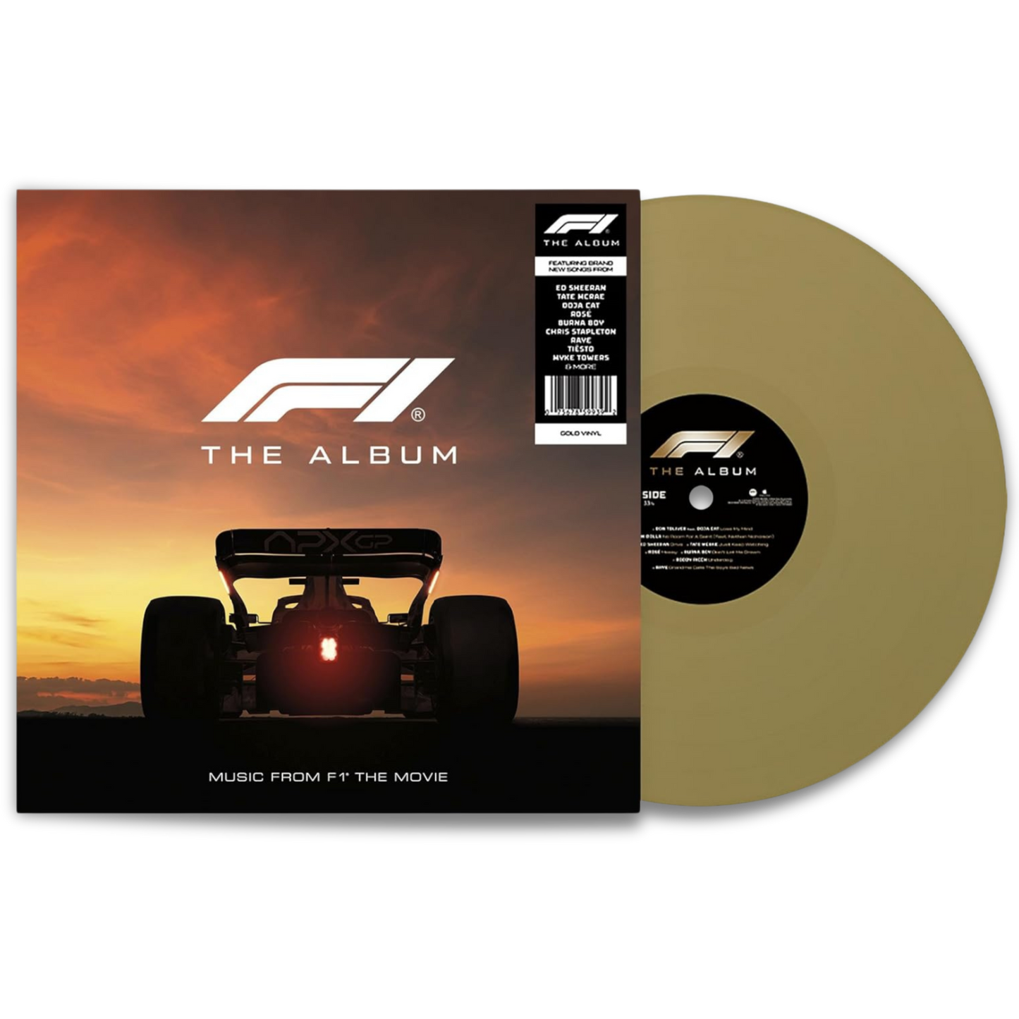 F1 The Album (Music From F1 The Movie) (Gold Vinyl)