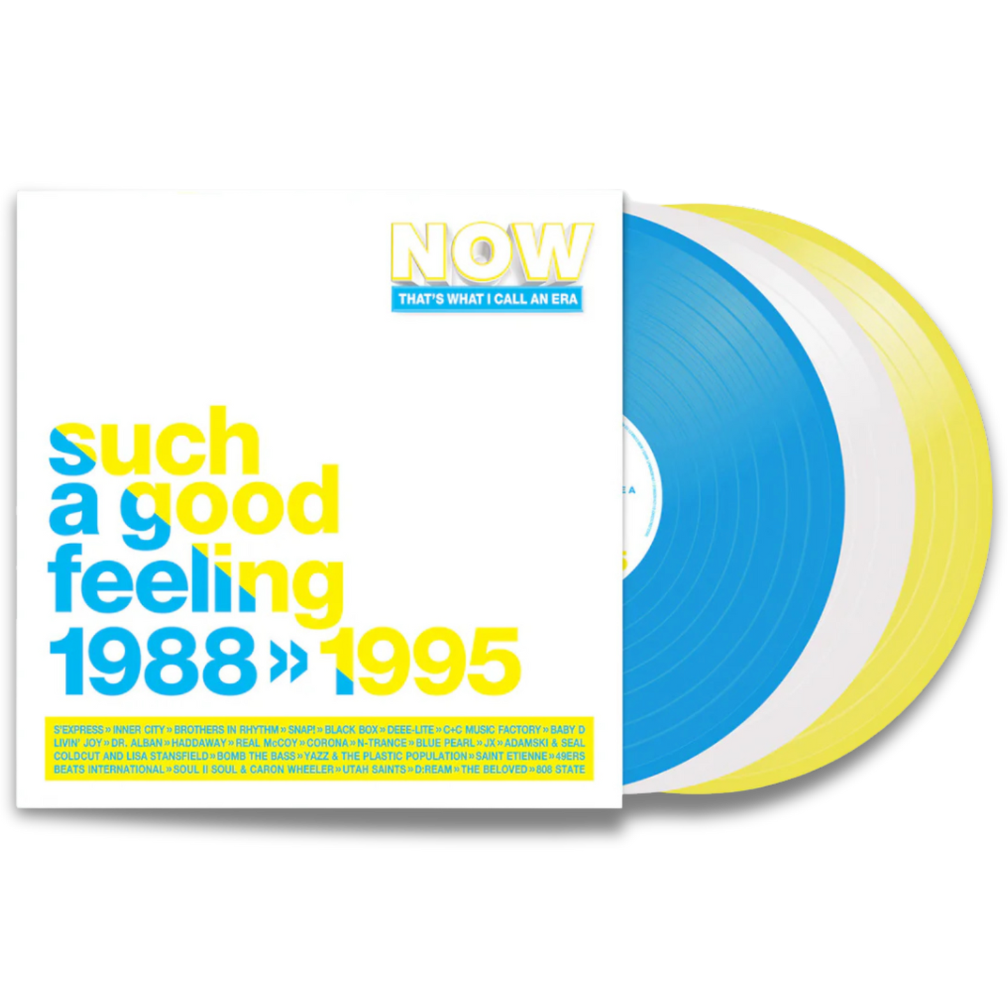 Now That's What I Call an Era: Such a Good Feeling 1988-1995 (3LP, Blue/White/Yellow Vinyl)