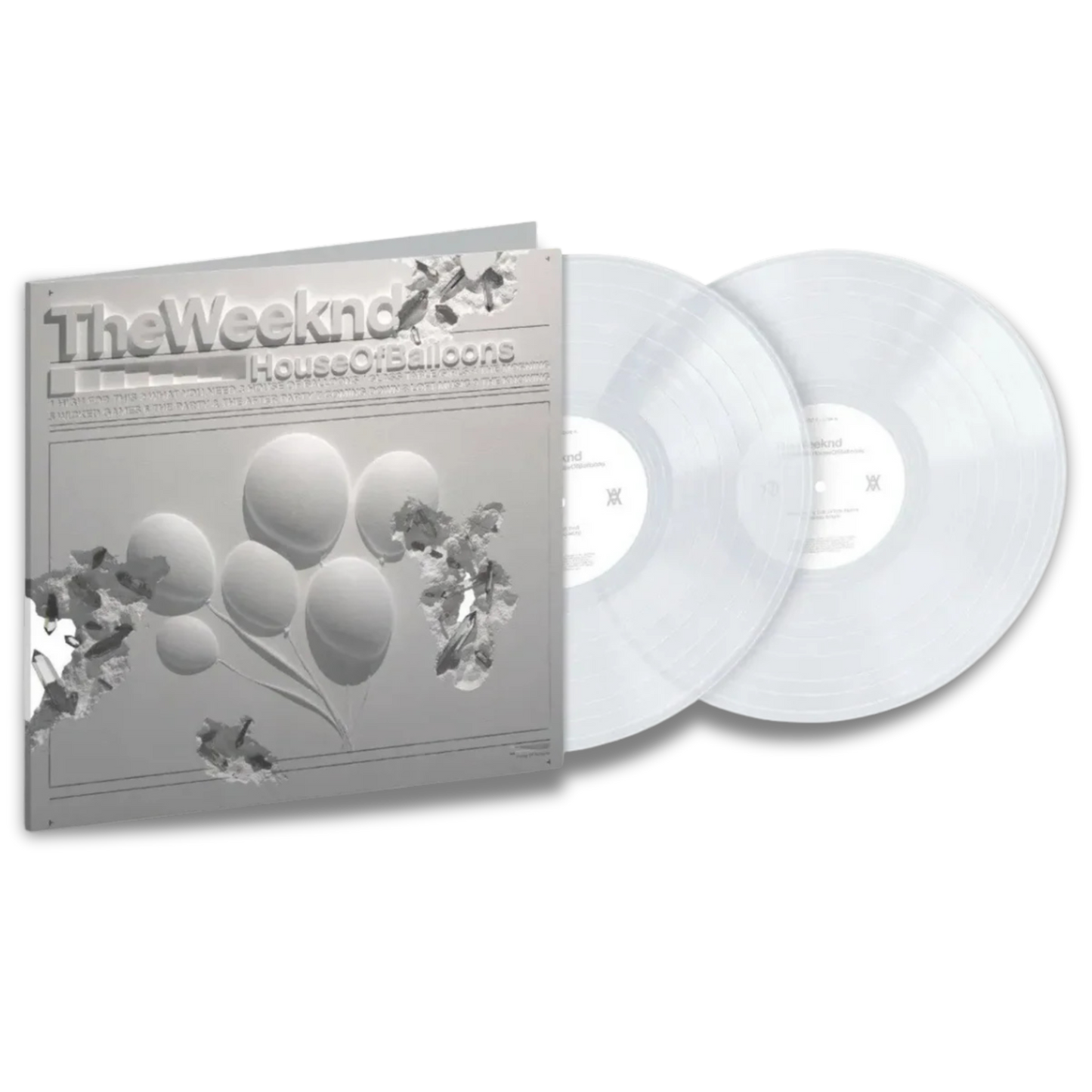 The Weeknd – House Of Balloons (2LP, Clear Vinyl, Anniversary Edition)