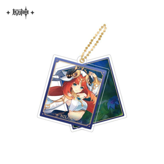 Genshin Impact Theme Chara Double Acrylic Keychain Nilou