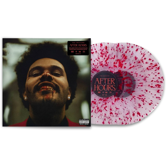 The Weeknd – After Hours (2LP, Clear W/ Red [Blood] Splatter Vinyl)