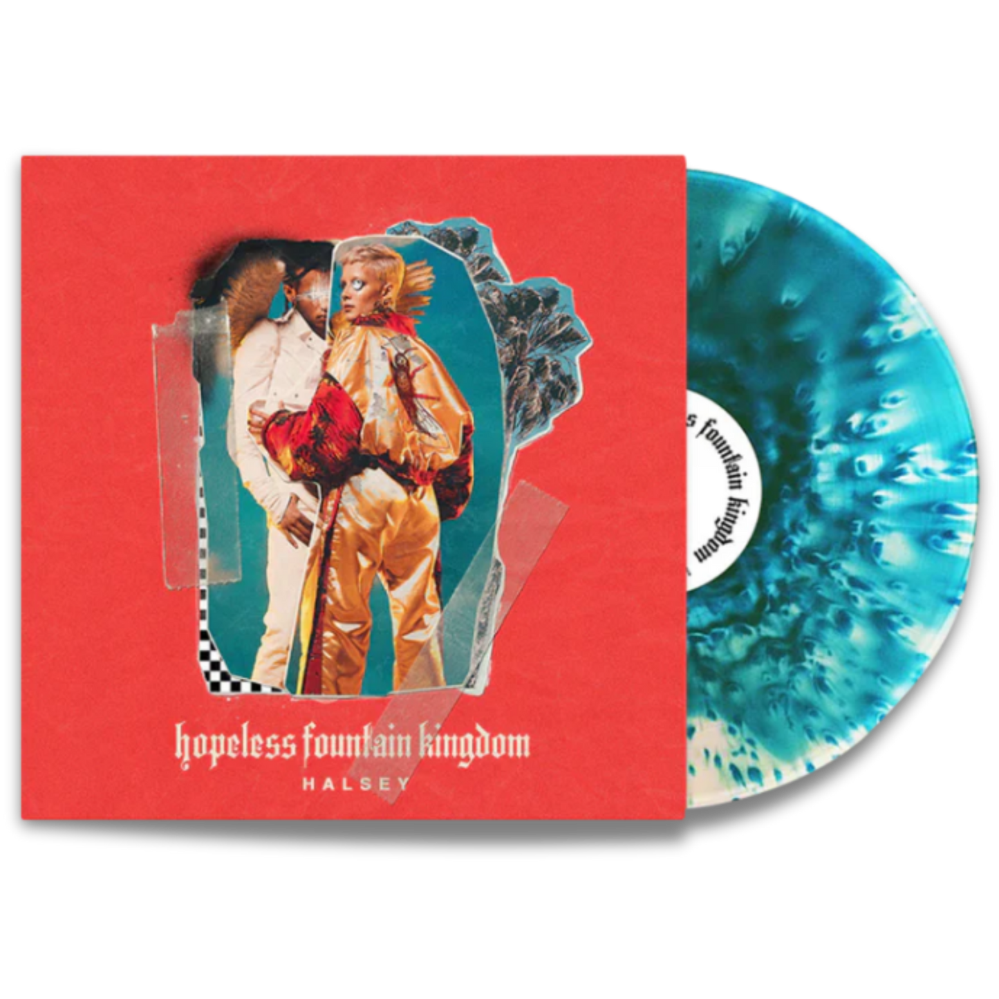 Halsey – Hopeless Fountain Kingdom (Clear with Teal Splatter Vinyl)