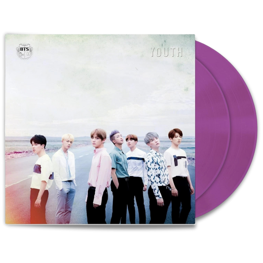 BTS – Youth (2LP, Clear Purple Vinyl)