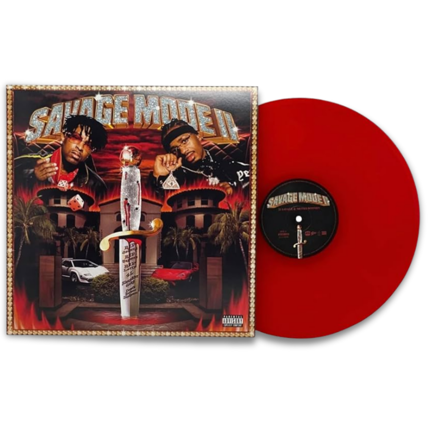 21 Savage & Metro Boomin – Savage Mode II (Translucent Red Vinyl)
