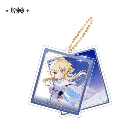 Lumine – Genshin Impact Chara Double Acrylic Keychain