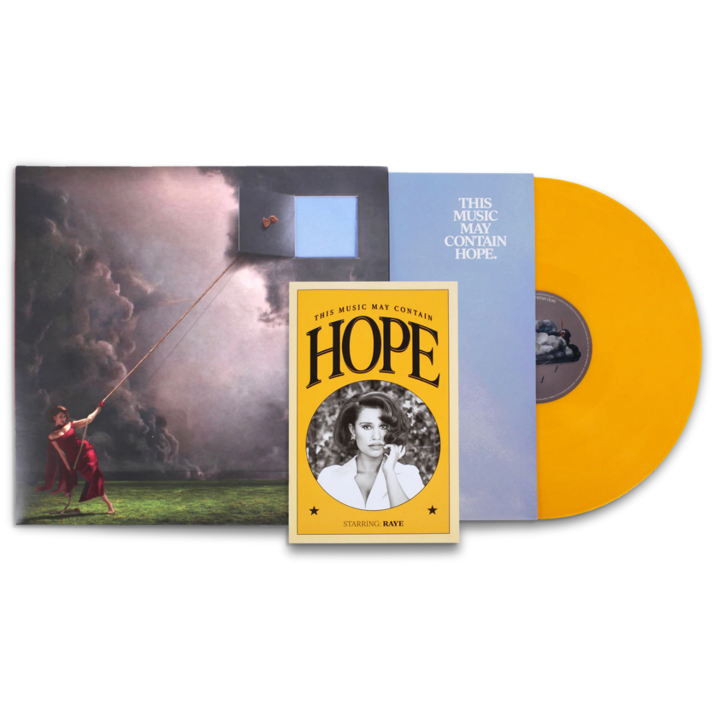 Raye – This Music May Contain Hope. (2LP, Marigold Yellow Vinyl)