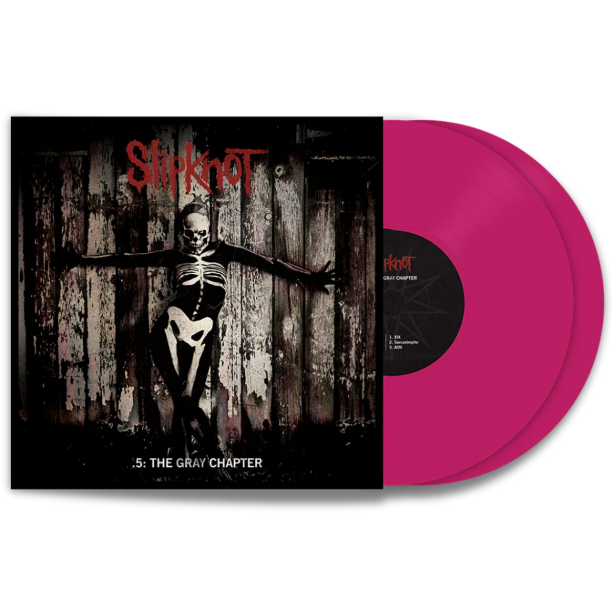 Pink Chapter 5 Slipknot – .5: The Gray Chapter (2LP, Pink Vinyl) – siaandtangmusic