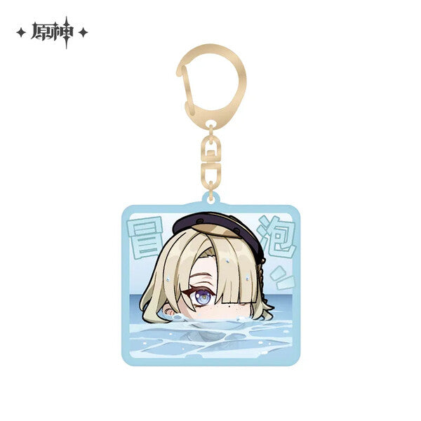 Freminet – Genshin Impact Chibi Stamp Series Acrylic Keychain