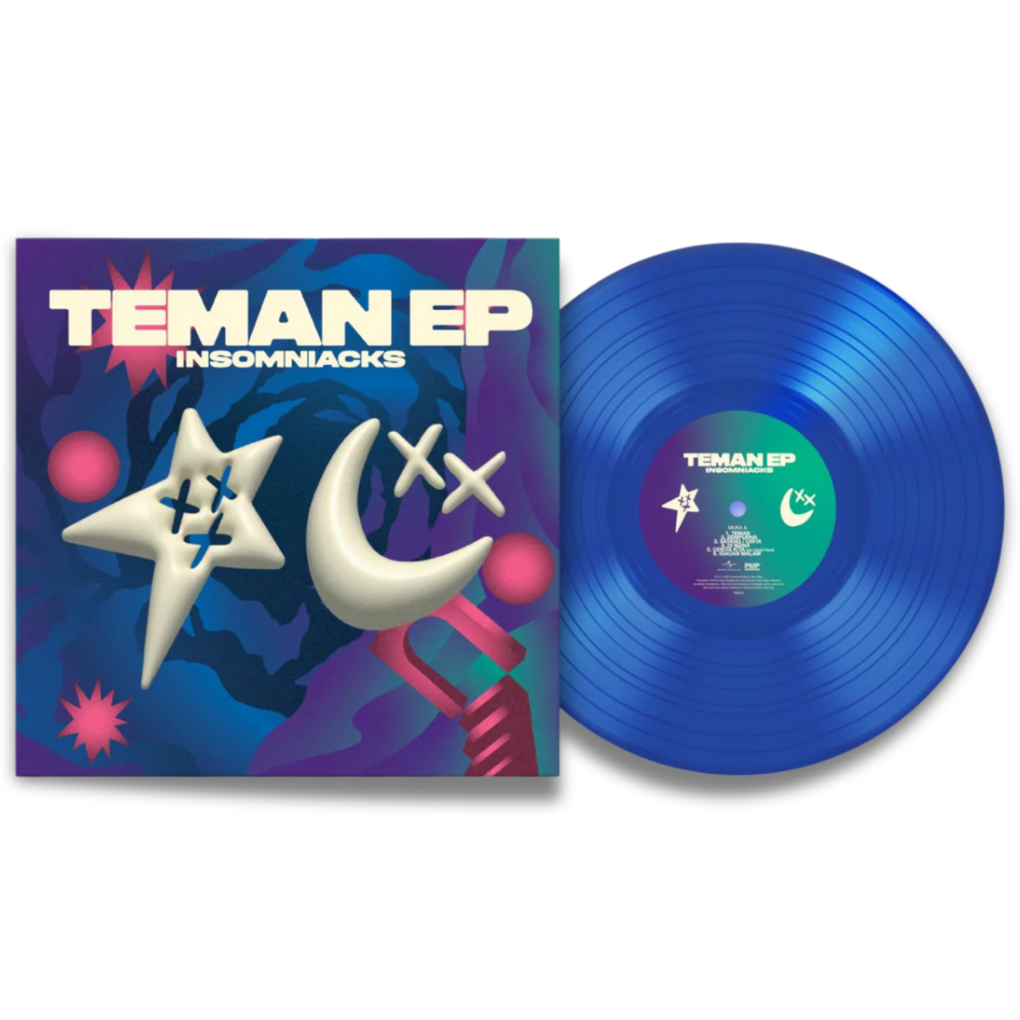 Insomniacks – Teman EP (Transparent Blue Vinyl)