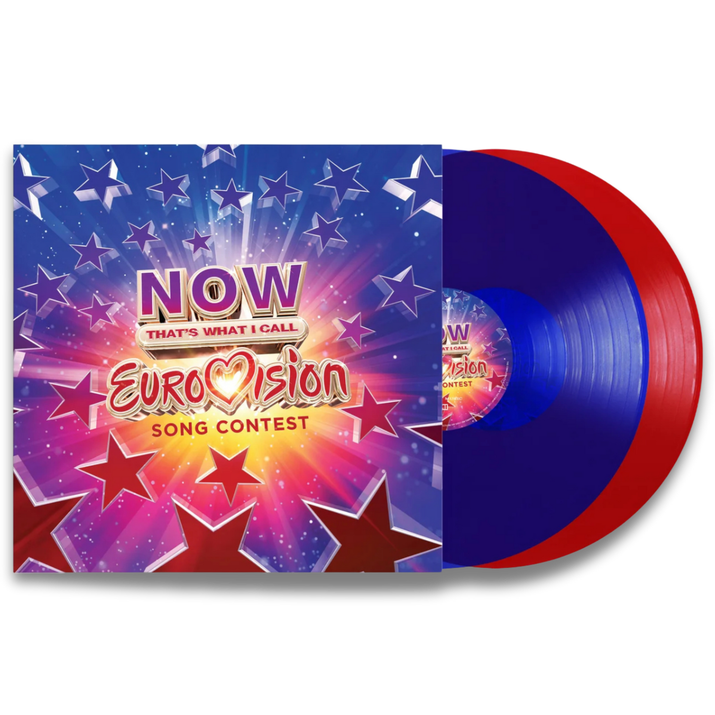 Now That's What I Call Eurovision Song Contest (2LP, Translucent Blue & Red Vinyl)