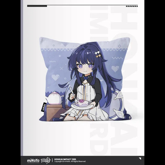 Raiden Mei – Honkai Impact 3rd "Herrscher of Origin" Little Tea Party Cushion