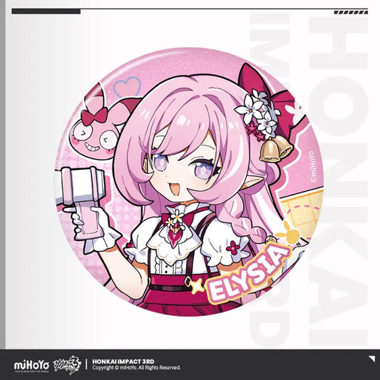 Elysia – Honkai Impact 3rd Homu Paradise Can Badge