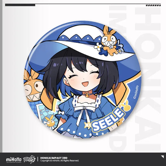 Seele – Honkai Impact 3rd "Homu Paradise" Can Badge (5.8cm)