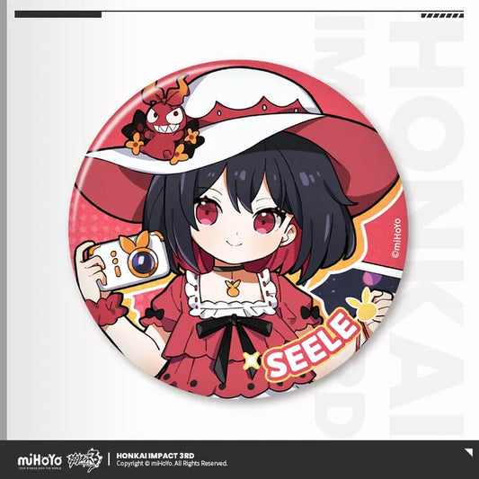 Veliona / Seele – Honkai Impact 3rd "Homu Paradise" Can Badge (5.8cm)