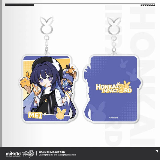 Raiden Mei – Honkai Impact 3rd Homu Paradise Acrylic Key Chain