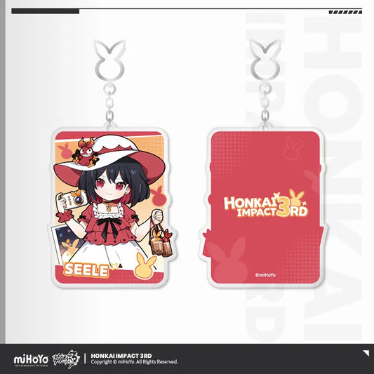 Veliona / Seele – Honkai Impact 3rd "Homu Paradise" Acrylic Key Chain (8cm)
