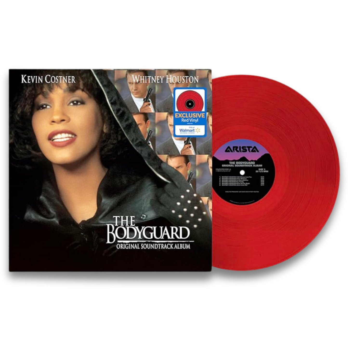 Whitney Houston – The Bodyguard (Original Soundtrack Album, Red Vinyl)