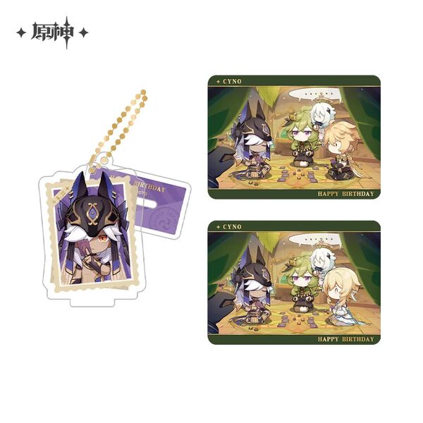 Cyno – Genshin Impact Photo Reminiscing Series Character Acrylic Stand & Card Set