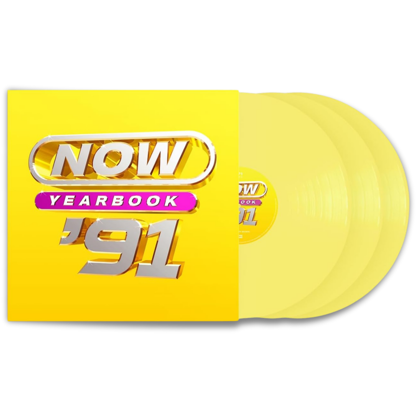 Now Yearbook '91 (3LP, Yellow Vinyl)