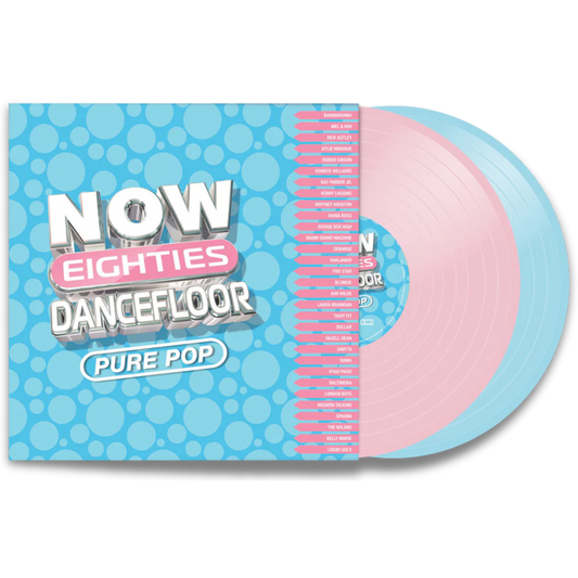 Now Eighties Dancefloor Pure Pop (2LP, Baby Pink & Baby Blue Vinyl)