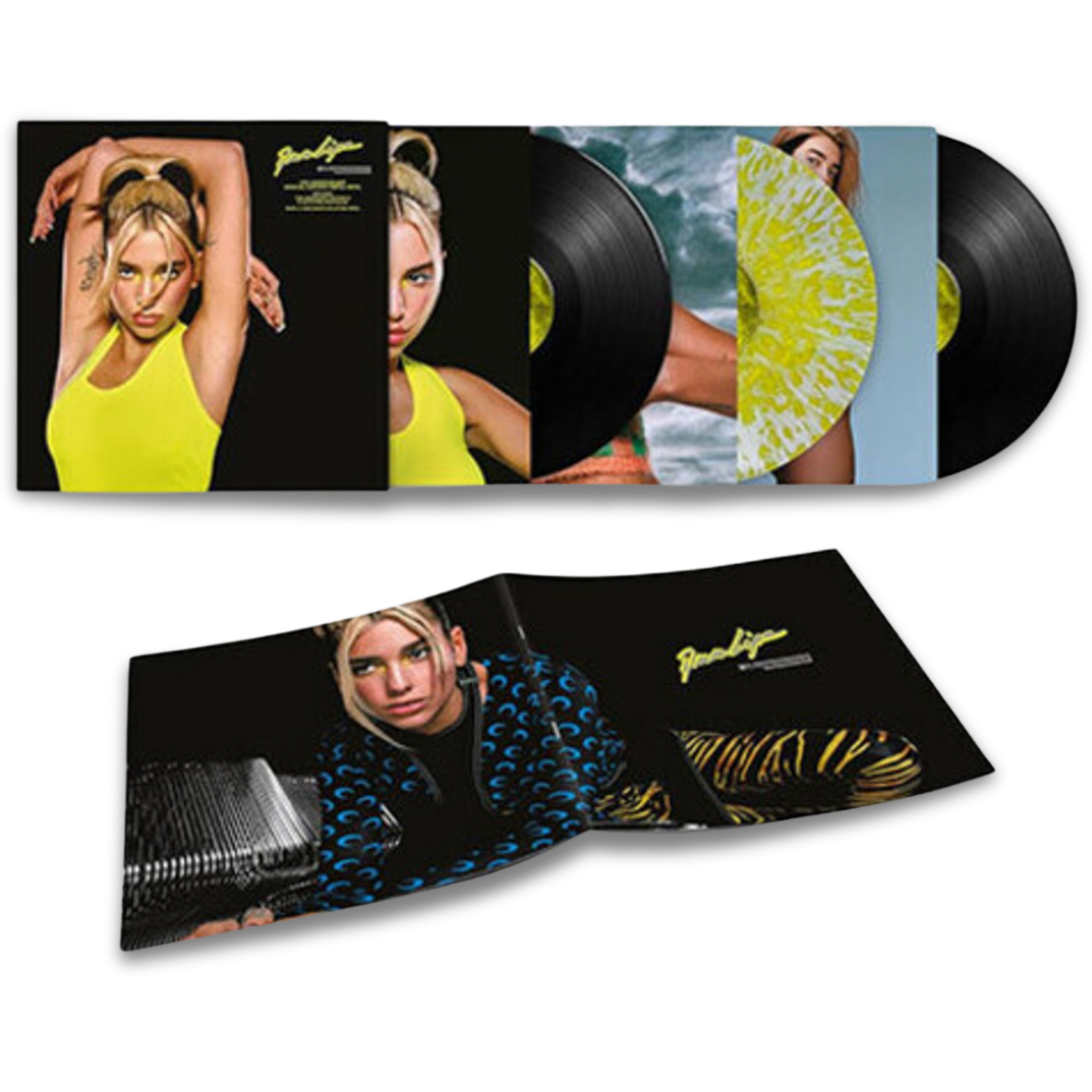 Dua Lipa – Future Nostalgia (3LP, 5th Anniversary, 1Splatter & 2 Black Vinyl + Booklet)