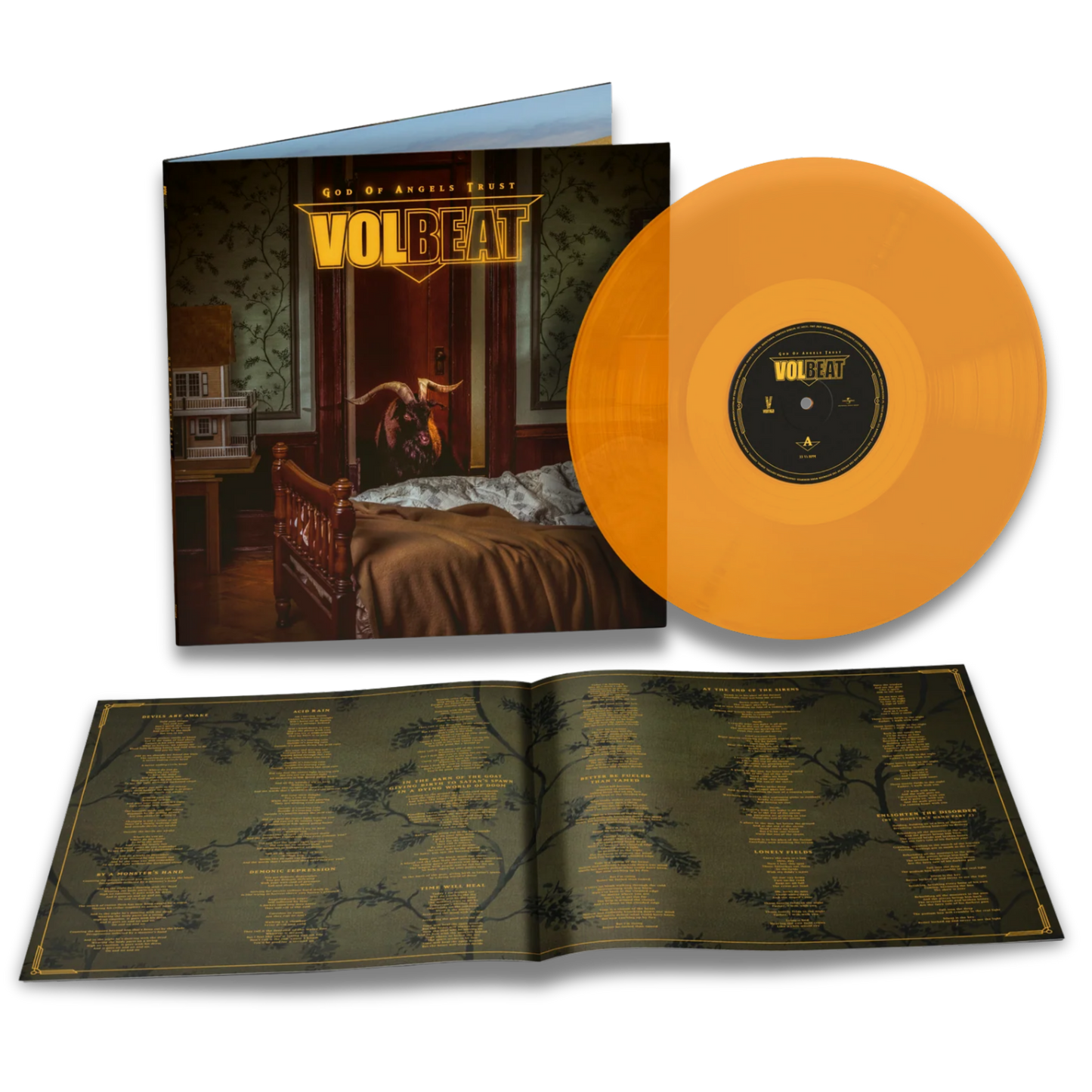Volbeat – God Of Angels Trust (Lamplight Glow Vinyl)