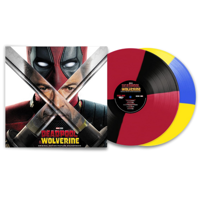 Deadpool & Wolverine (Original Motion Picture Soundtrack) (2LP, Red & Black Vinyl+ Blue & Yellow Vinyl)