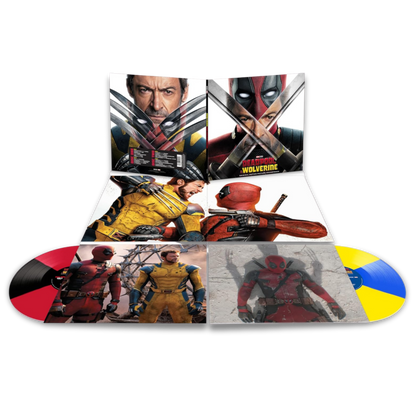 Deadpool & Wolverine (Original Motion Picture Soundtrack) (2LP, Red & Black Vinyl+ Blue & Yellow Vinyl)