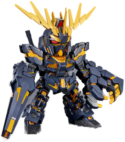 SD Gundam Cross Silhouette: Unicorn Gundam 2 Banshee (Destroy Mode) & Banshee Norn Parts Set