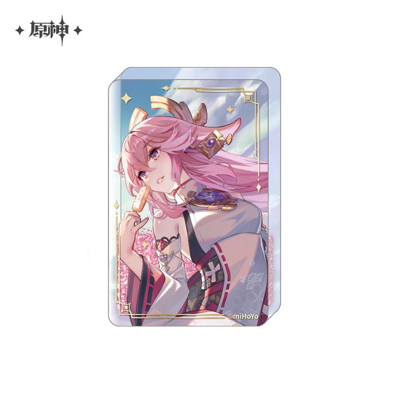 Yae Miko – Genshin Impact Anecdote Series Glitter Acrylic Block