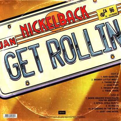 Nickelback – Get Rollin (Transparent Orange Vinyl)