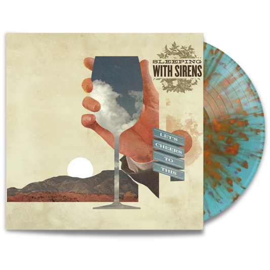 Sleeping With Sirens – Let's Cheers To This (Light Blue with Tangerine & Violet Splatter Vinyl)