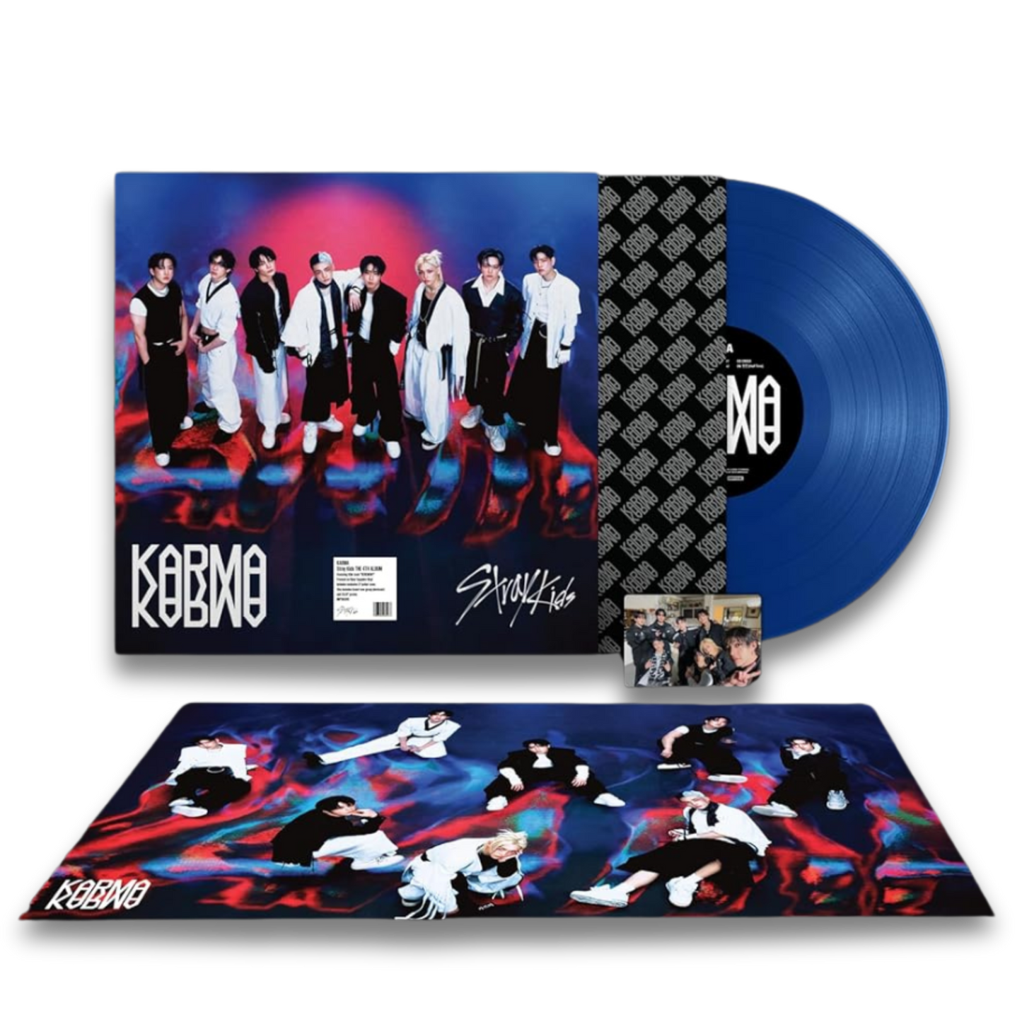 Stray Kids – KARMA (Clear Sapphire Vinyl)