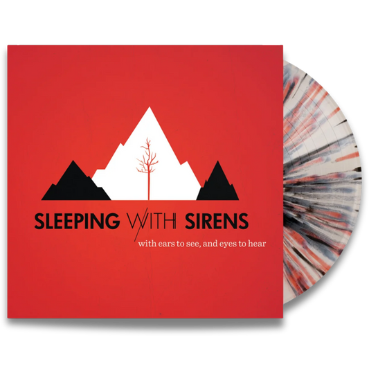 Sleeping With Sirens – With Ears To See, And Eyes To Hear (Opaque Bone with Red & Black Splatter Vinyl)