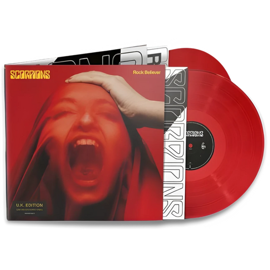 Scorpions – Rock Believer (2LP, Red Vinyl, Limited Edition, U.K. Edition)