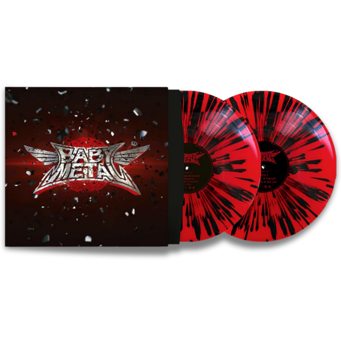 Babymetal – Babymetal (2LP, Red & Black Splatter Vinyl)