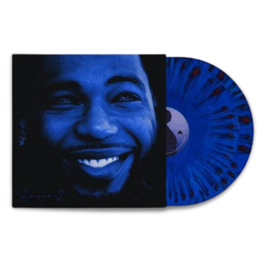 Key Glock – Glockoma 2 (Deluxe, Limited Edition, Blue & White Marble w/ Red Splatter Vinyl)