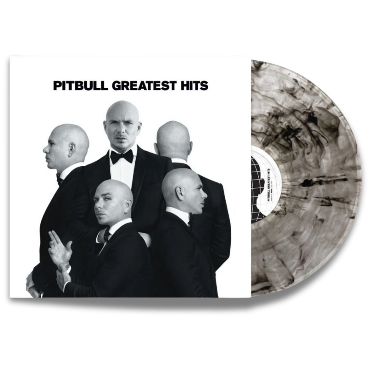 Pitbull – Greatest Hits (Silver And Black Vinyl)